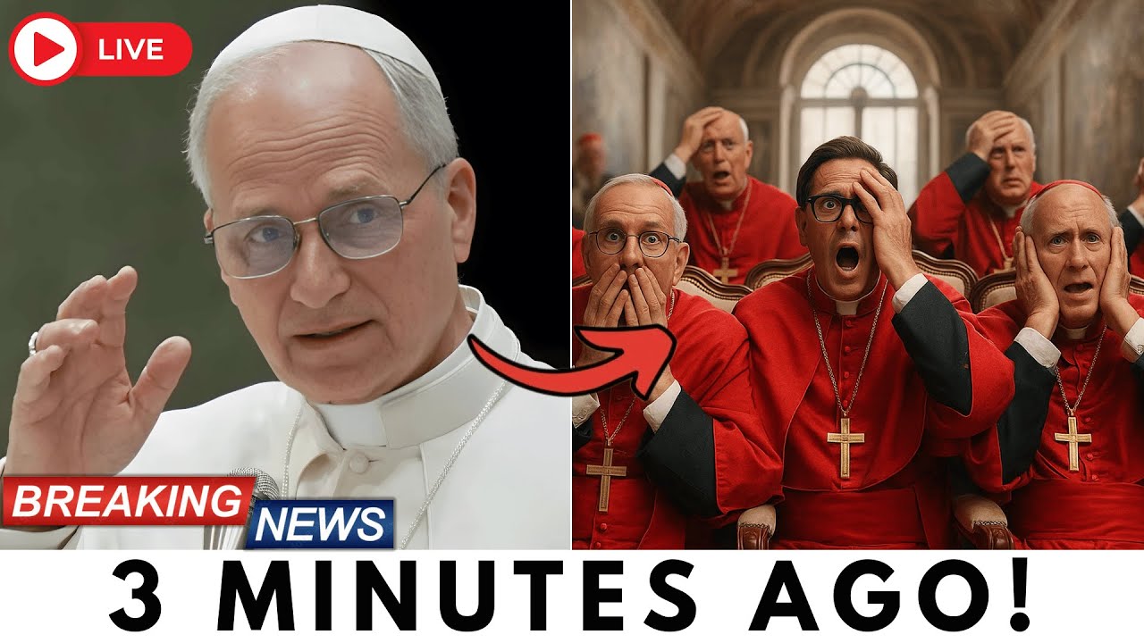✝️ Pope Leo XIV Suddenly Cancelled the Ceremony—The Hidden Reason Will Stun and Transform Your Faith