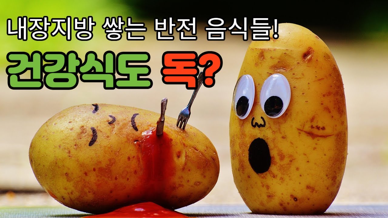 내장지방이 빨리 늘어나는 의외의 음식 3가지