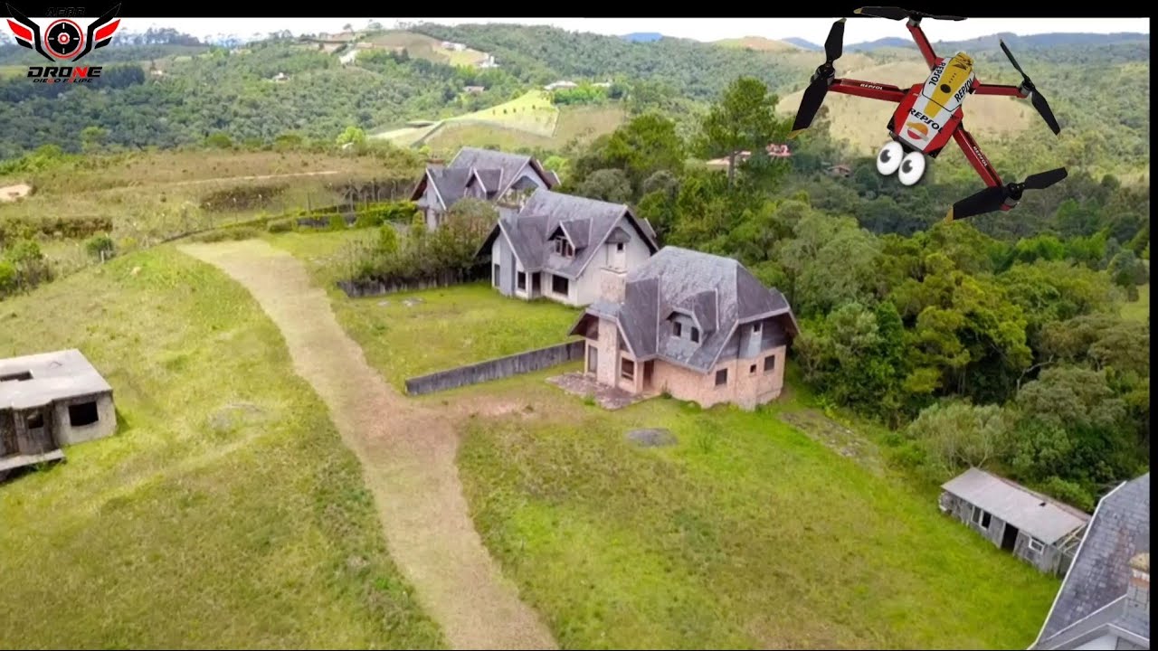 drone encontra condomínio abandonado em campos do Jordão