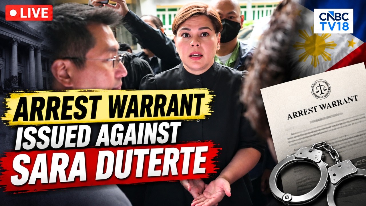 Sara Duterte Arrest Warrant LIVE: Philippines VP Arrives Over Alleged Assassination Threats | N18G