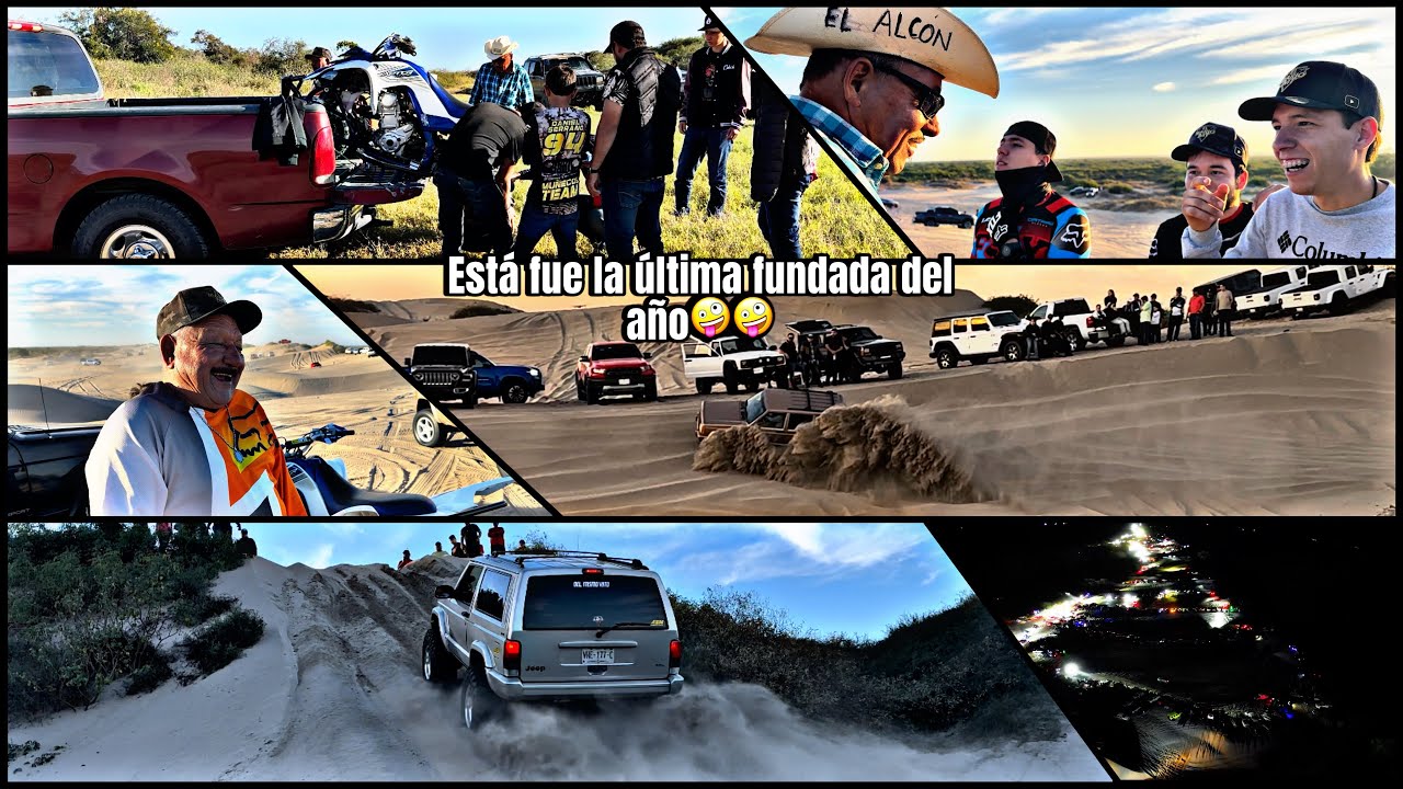 TODA ESTA GENTE HUBO EN LA ÚLTIMA DUNEADA DEL AÑO Y ASÍ LA PASAMOS CON MUCHA ADRENALINA Y DIVERCION