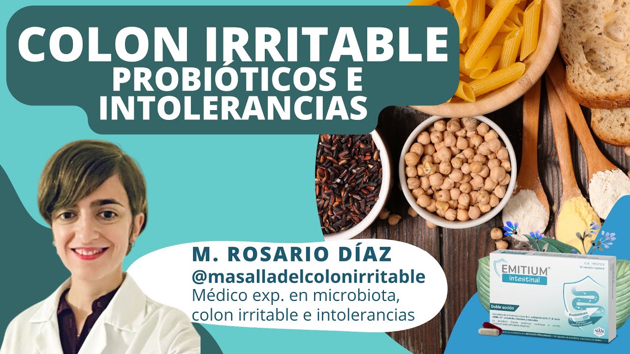 COLON IRRITABLE, INTOLERANCIAS y CELIAQU&Iacute;A 🍞🌾 M&eacute;dico esp. microbiota M. Rosario D&iacute;az