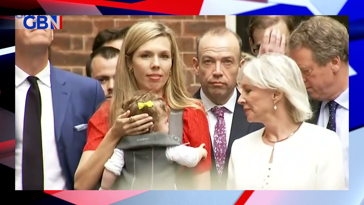 Carrie Johnson & Nadine Dorries wait for Boris Johnson to resigns as Conservative Party leader