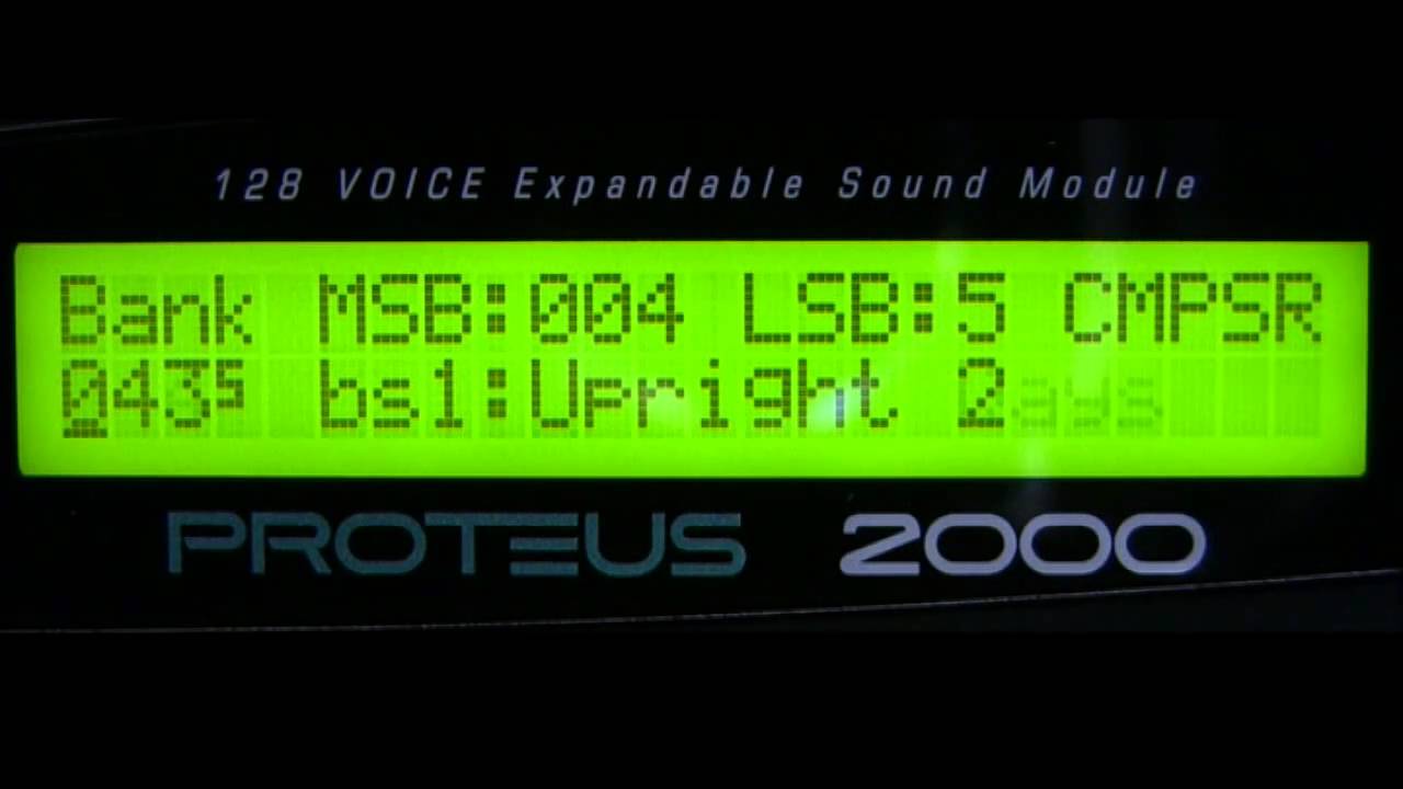 E-mu Proteus 2000 'Composer' Rom Presets Part 2
