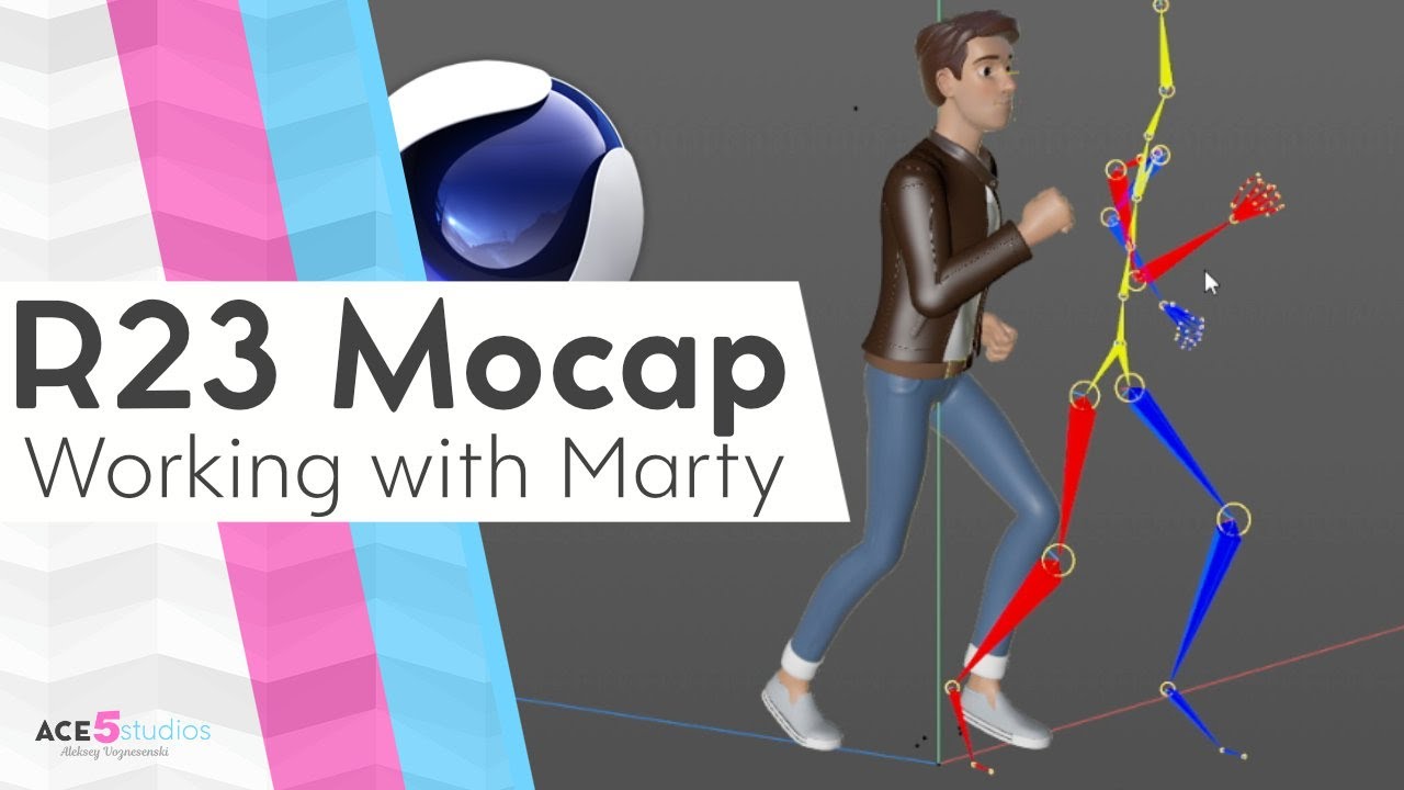 Marty Mocap r23 | Tutorial | C4D Cinema 4D