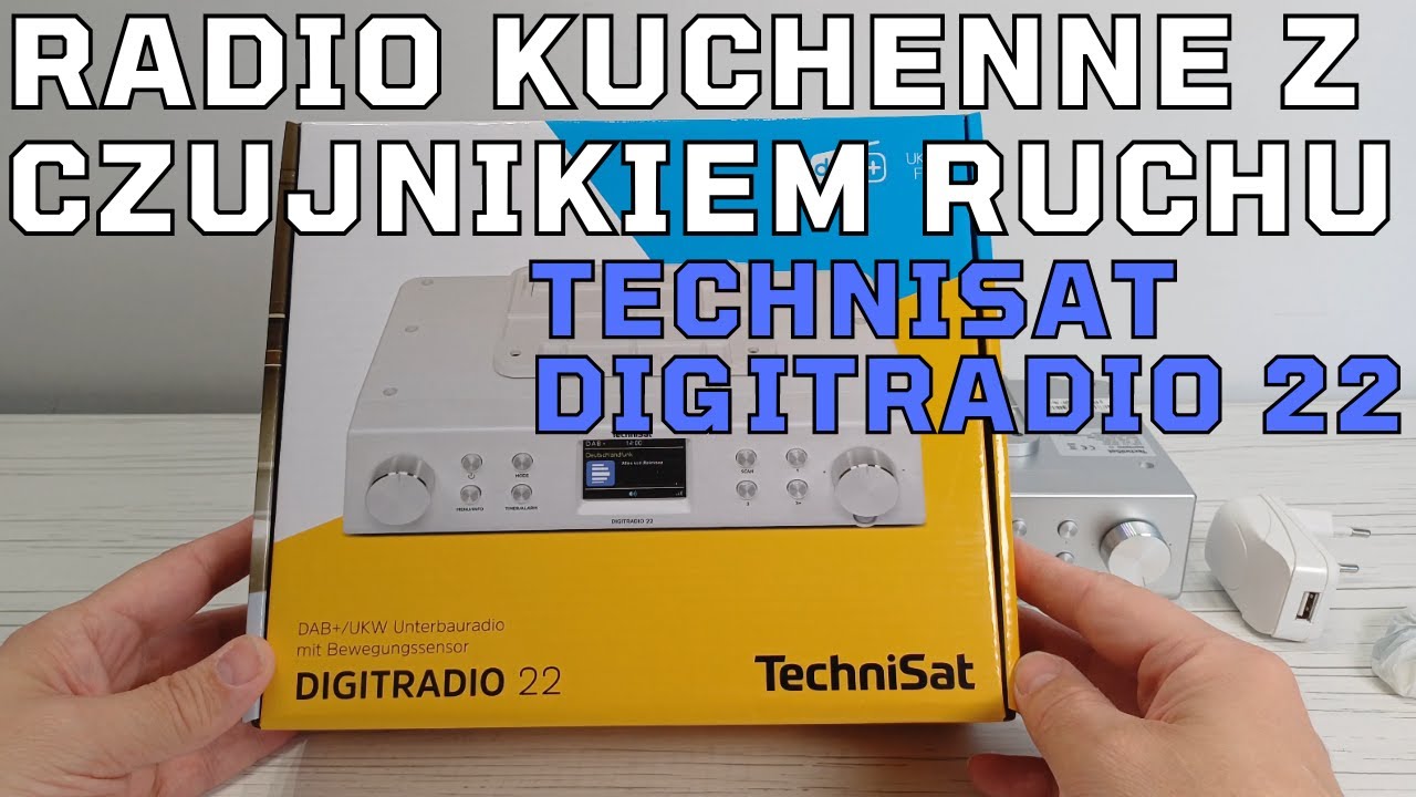 TechniSat DIGITRADIO 22 - radio kuchenne z DAB, Bluetooth  i czujnikiem ruchu - recenzja / test