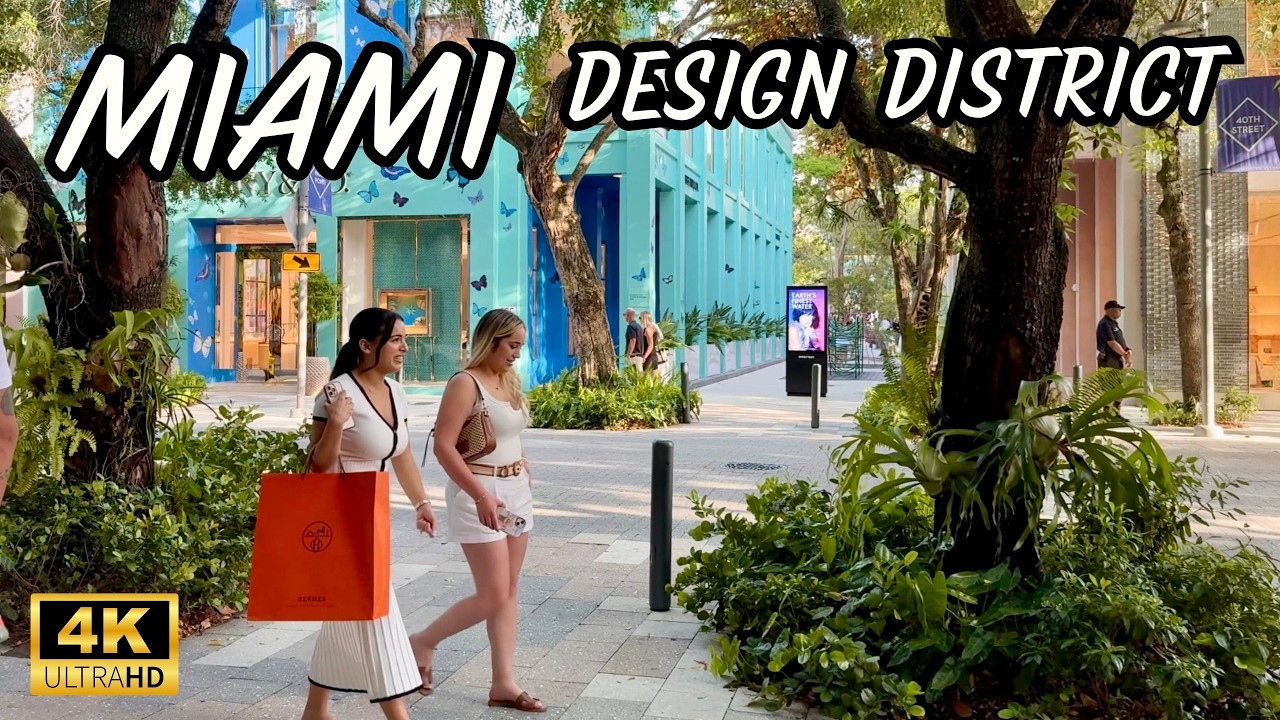 Miami Design District Walk 2026 | 4K