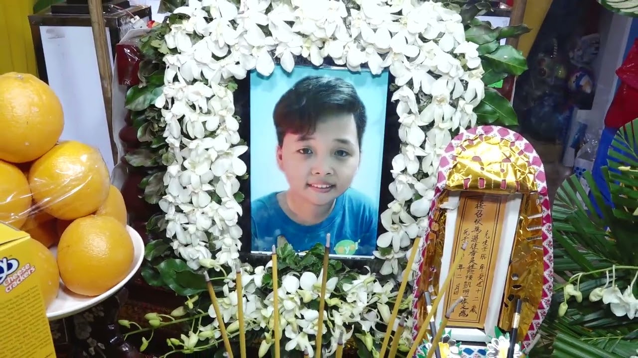 TANG LỄ CHÁU NGUYỄN TRẦN KHẢI MINH 12 TUỔI