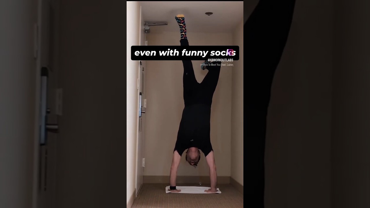 Boring hotel workouts are boring, even with funny socks
