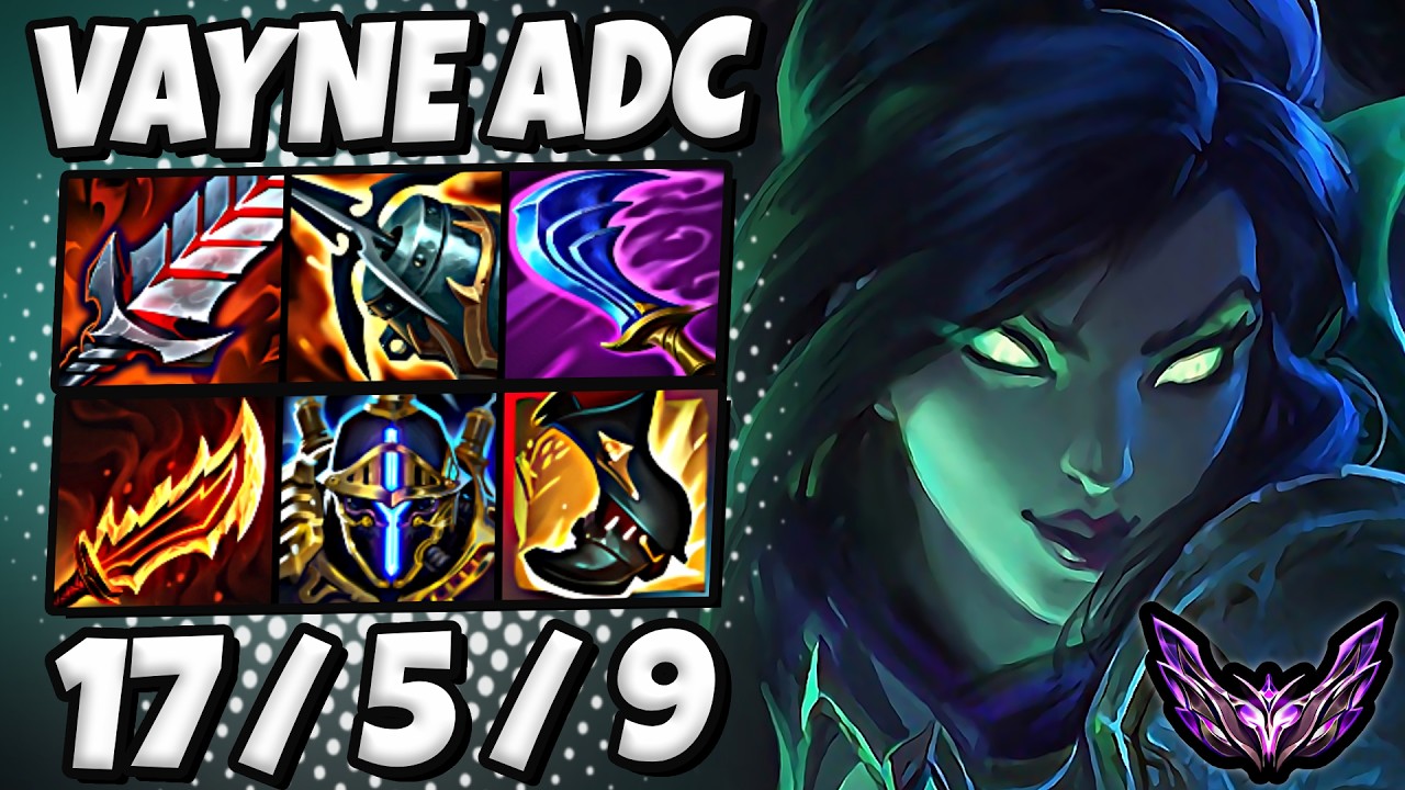 Vayne vs Kai'Sa ADC [ TripleKill ] Korea Master Patch 25.21 ✅