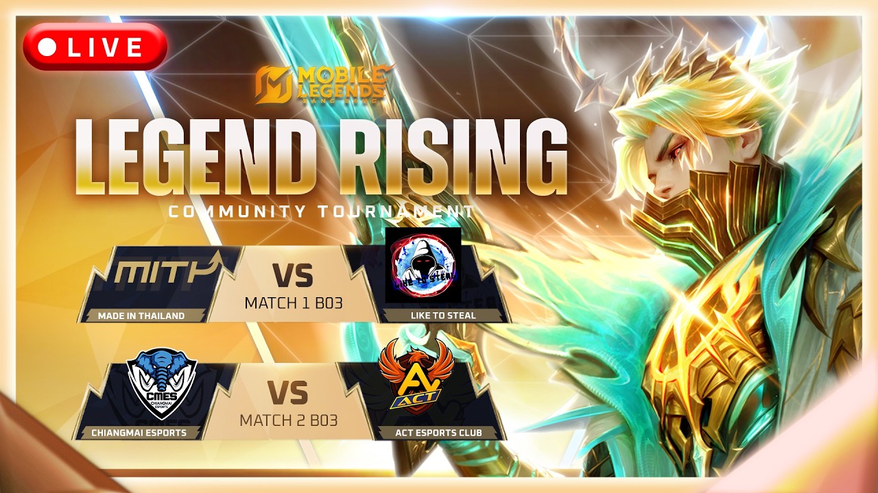 🔴MLBB Community Tournament | LEGEND RISING | Semi-Finals