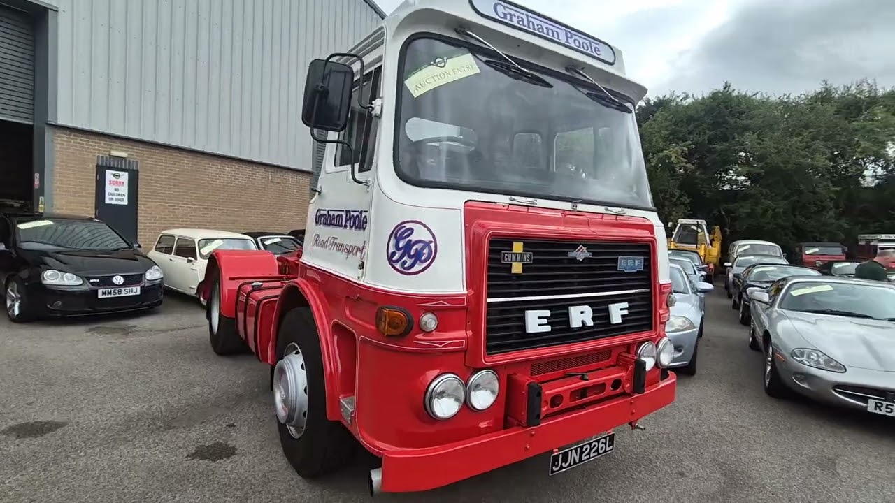 1973 ERF A SERIES | MATHEWSONS CLASSIC CARS | AUCTION: 4, 5 & 6 SEPTEMBER 2024