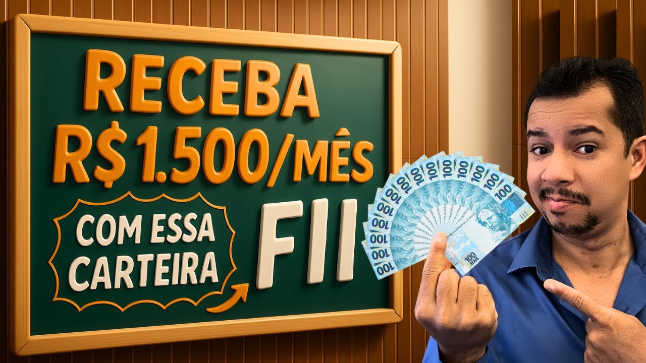 COMO MONTAR sua CARTEIRA de FUNDOS IMOBILIÁRIOS (FIIs) e RECEBER TODO MÊS [COMECE HOJE!]