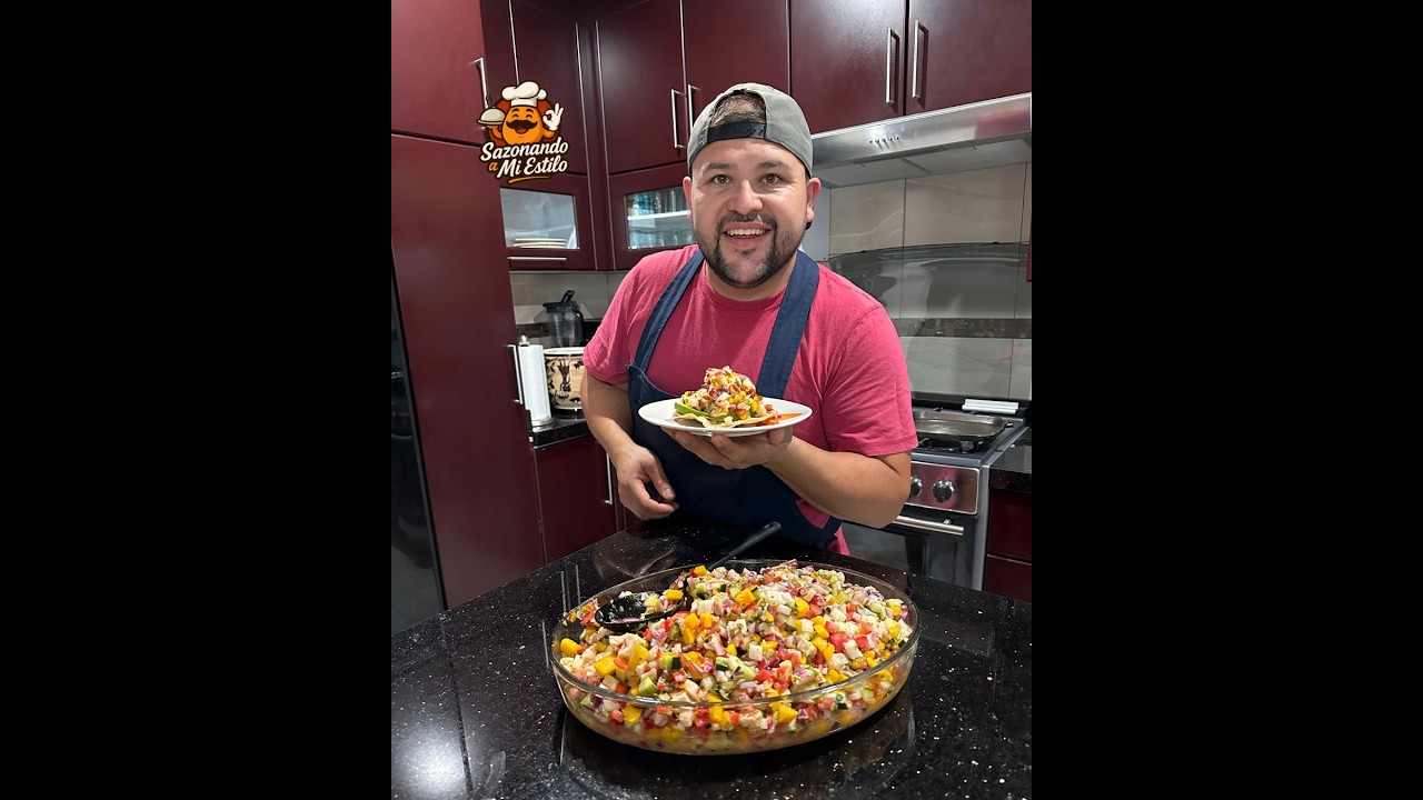 🍅🍋 Cuando hace calor, este ceviche nunca falla 🤤