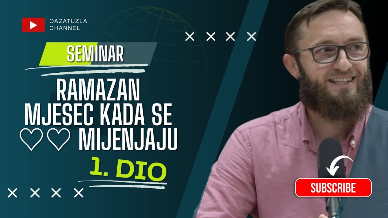 RAMAZAN - MJESEC KADA SE SRCA MIJENJAJU - 1.  DIO - Hfz. dr. Rusmir Čoković