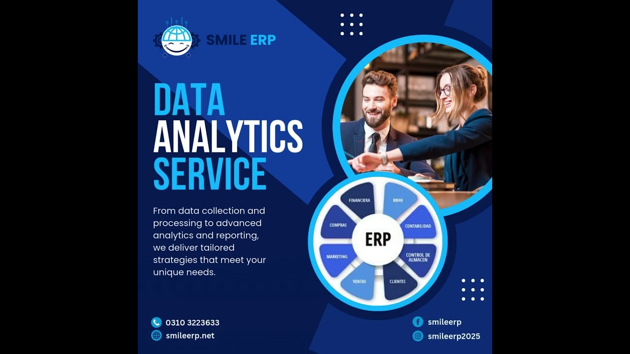 ✨ Your Data, Your Success: Smile ERP's Analytics Service is a Game-Changer! 🚀