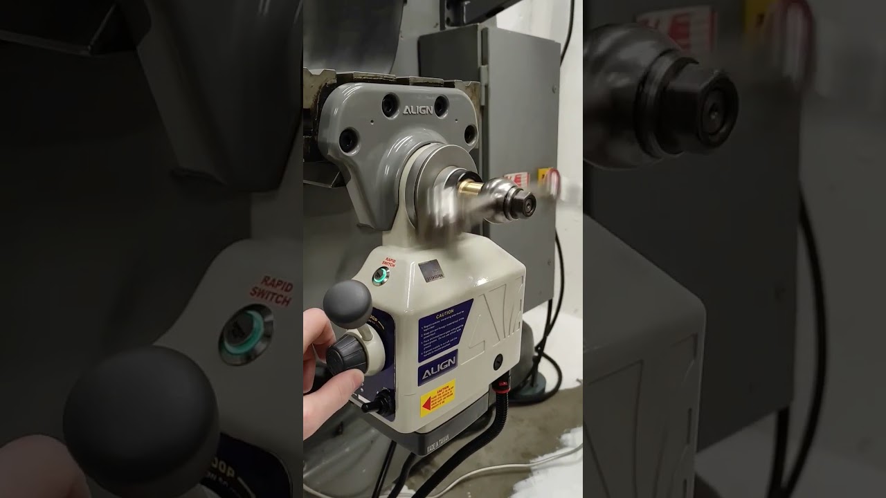 Align power feed motor for Bridgeport mill X axis
