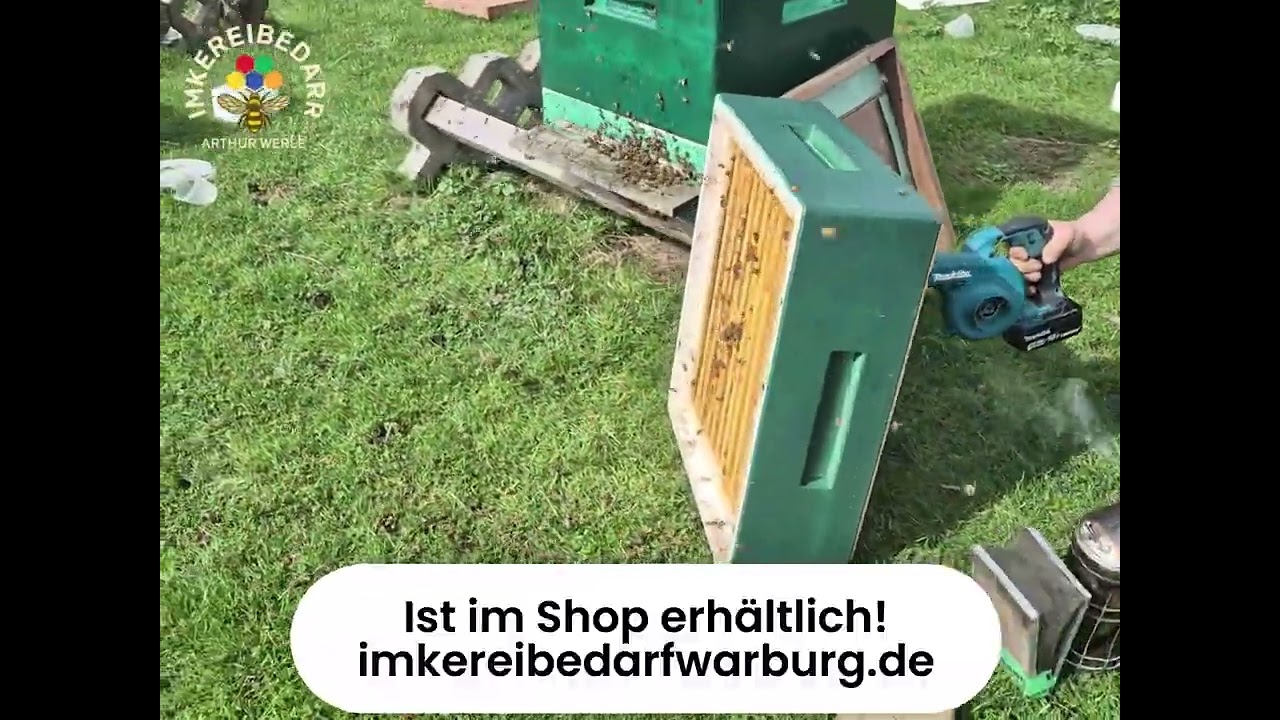 „Bienen ausblasen mit Makita – 3D-gedruckter Aufsatz im Einsatz“