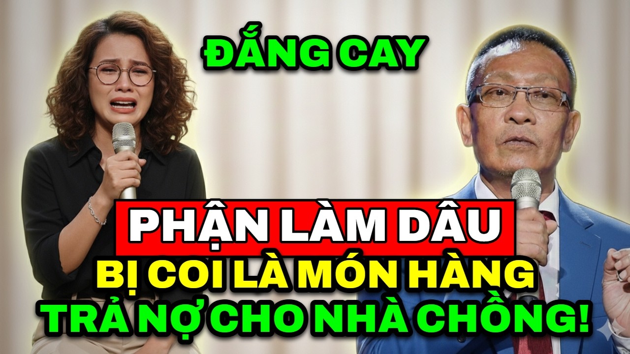 TÂM SỰ CÙNG VĂN SÂM - Đắng cay phận làm dâu bị coi như món hàng trả nợ cho gia đình chồng giàu