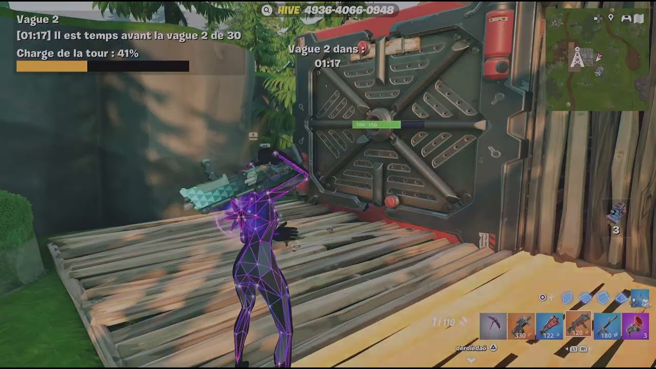 Fortnite tower défense