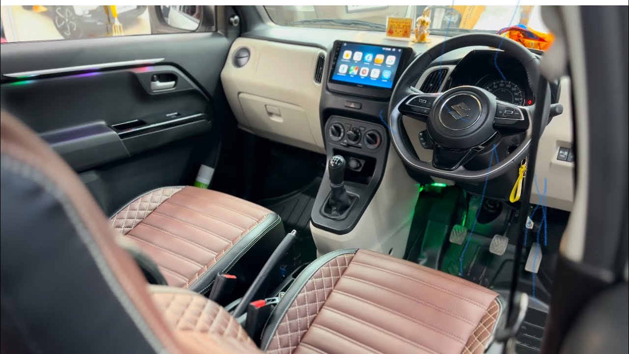 Wagonr Vxi Modified | WagonR Modified luxury interior | WagonR Vxi modified ambient light | Luxury