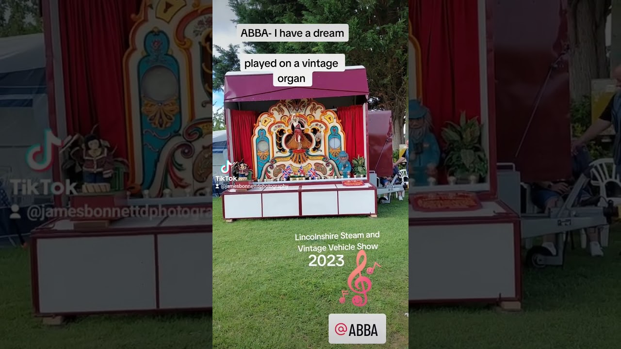 I Have A Dream - as played on a vintage organ- Steam Show Lincolnshire 2023