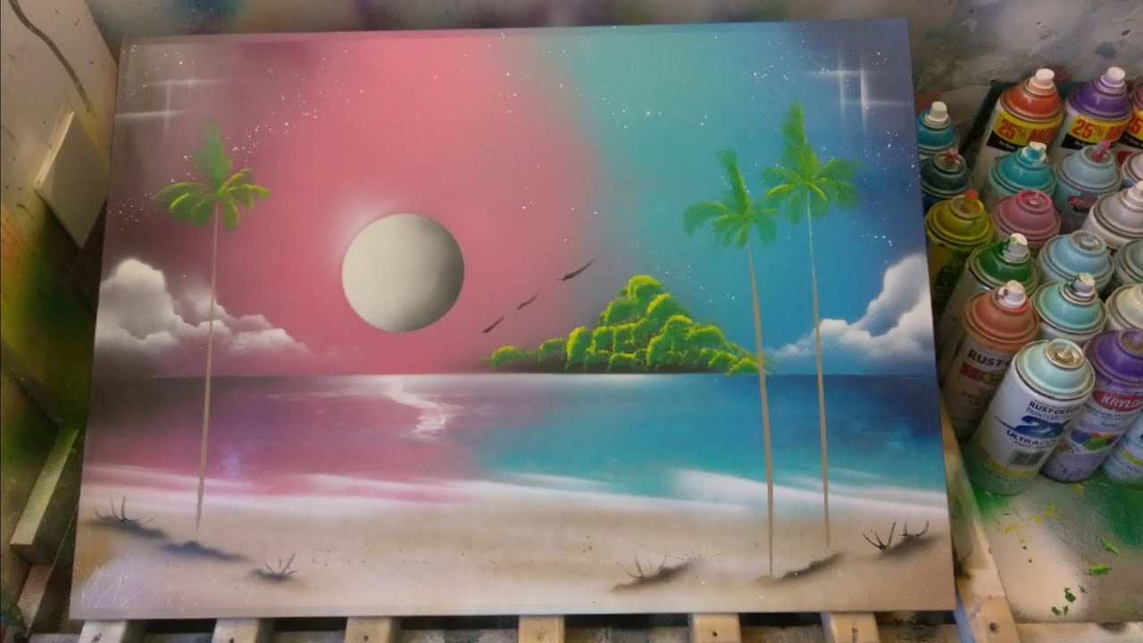 SPRAY PAINT ART- 