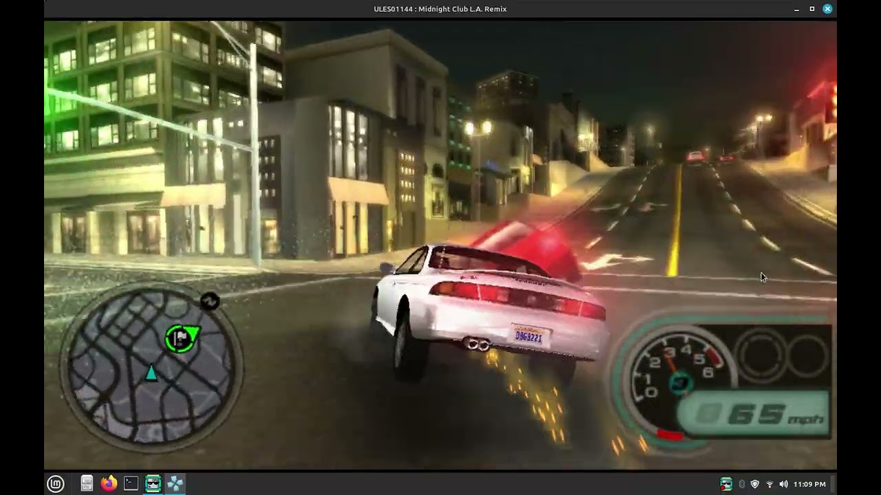 PSP Emulator - Midnight Club L.A Remix / PC Gameplay
