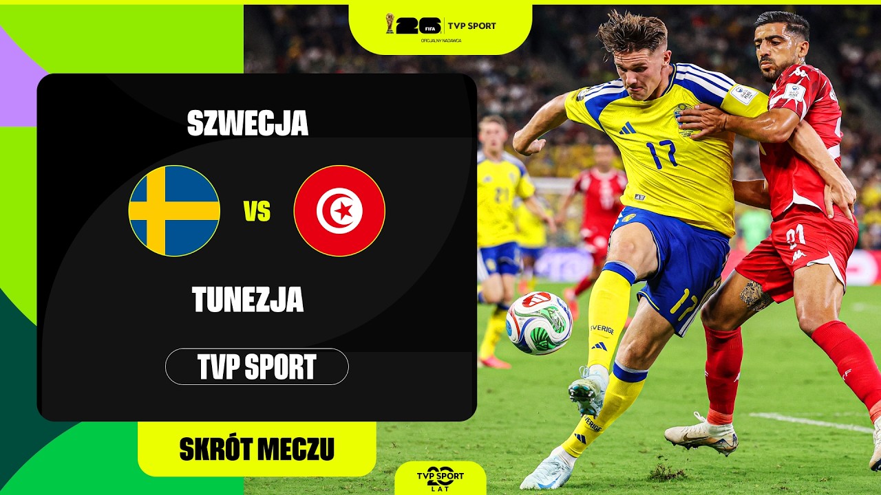 SKR&Oacute;T: MUNDIAL, GRUPA F: SZWECJA &ndash; TUNEZJA. TO MIAŁ BYĆ MECZ OTWARCIA POLAK&Oacute;W!