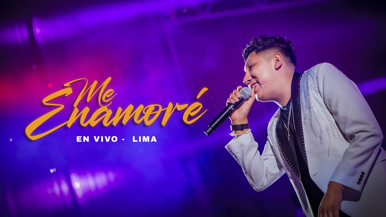♫Ever Soncco 💙 Me Enamor&eacute; (En Vivo) Lima/Per&uacute; - Aniversario Rosita de Espinar 2024