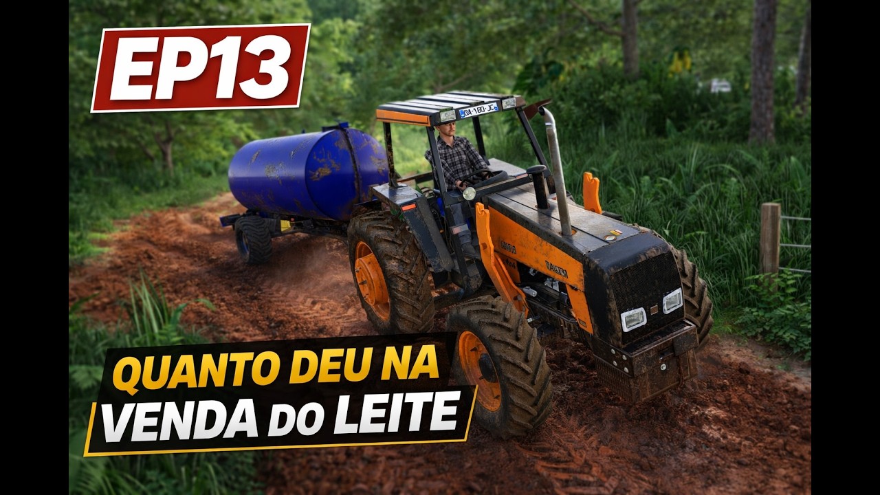 Sítio Pirambeiras #ep13  – Vendemos o Leite! #farmingsimulator22