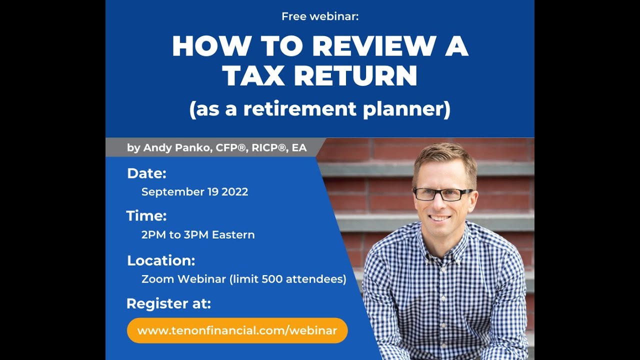 How to Review a Tax Return (as a Retirement Planner)