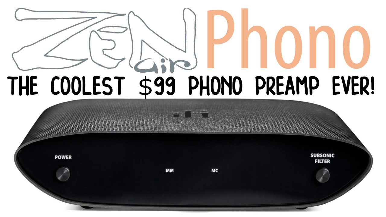 iFi ZEN AIR Phono Preamp MM/MC REVIEW!