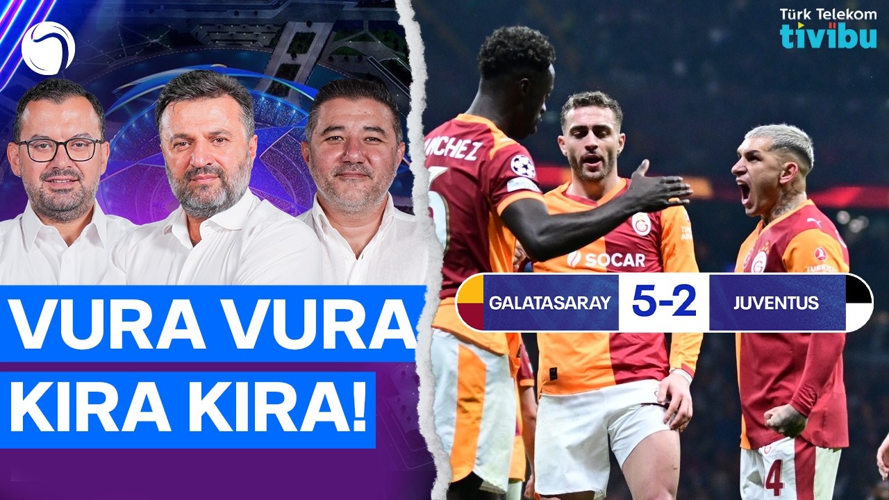 CANLI 🔴 Galatasaray - Juventus Maç Sonu | Ali Naci Küçük, Bülent Uygun, Emre Zabunoğlu | Sky Spor