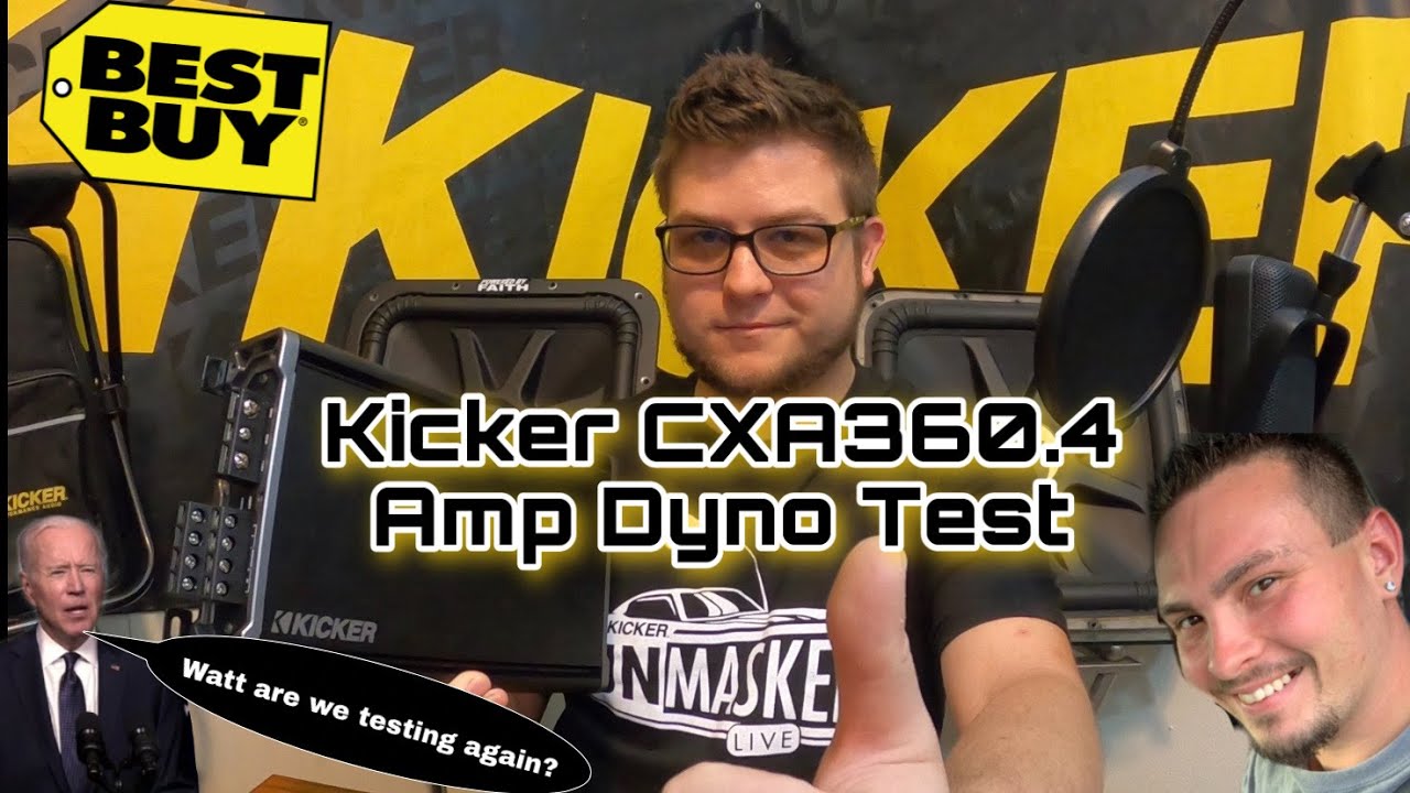 ТЕСТ УСИЛИТЕЛЯ KICKER! CXA360.4 СКОЛЬКО ВАТТ?
