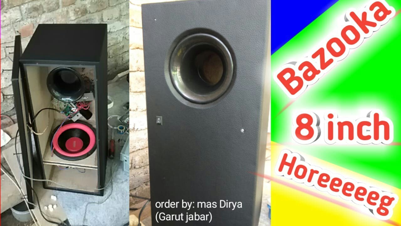 Hand made Subwoofer 8 inch model psw 500 polytron - pesanan mas Dirya di garut jabar