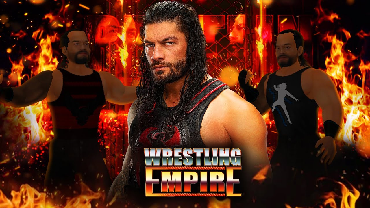 How To Make Roman Reigns in Wrestling Empire 2024 | The Big Dog | Wrestling Empire | AWE