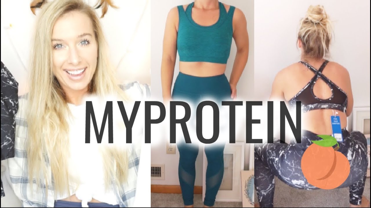 Gym Haul Try-On & Squat Test  / /  MYPROTEIN