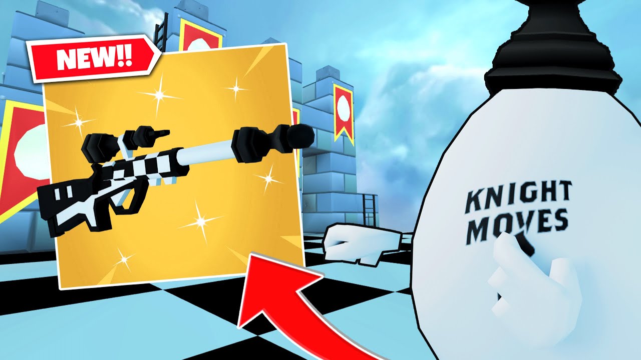 Checkmating Eggs with the NEW Checkmate Crackshot! | Shell Shockers