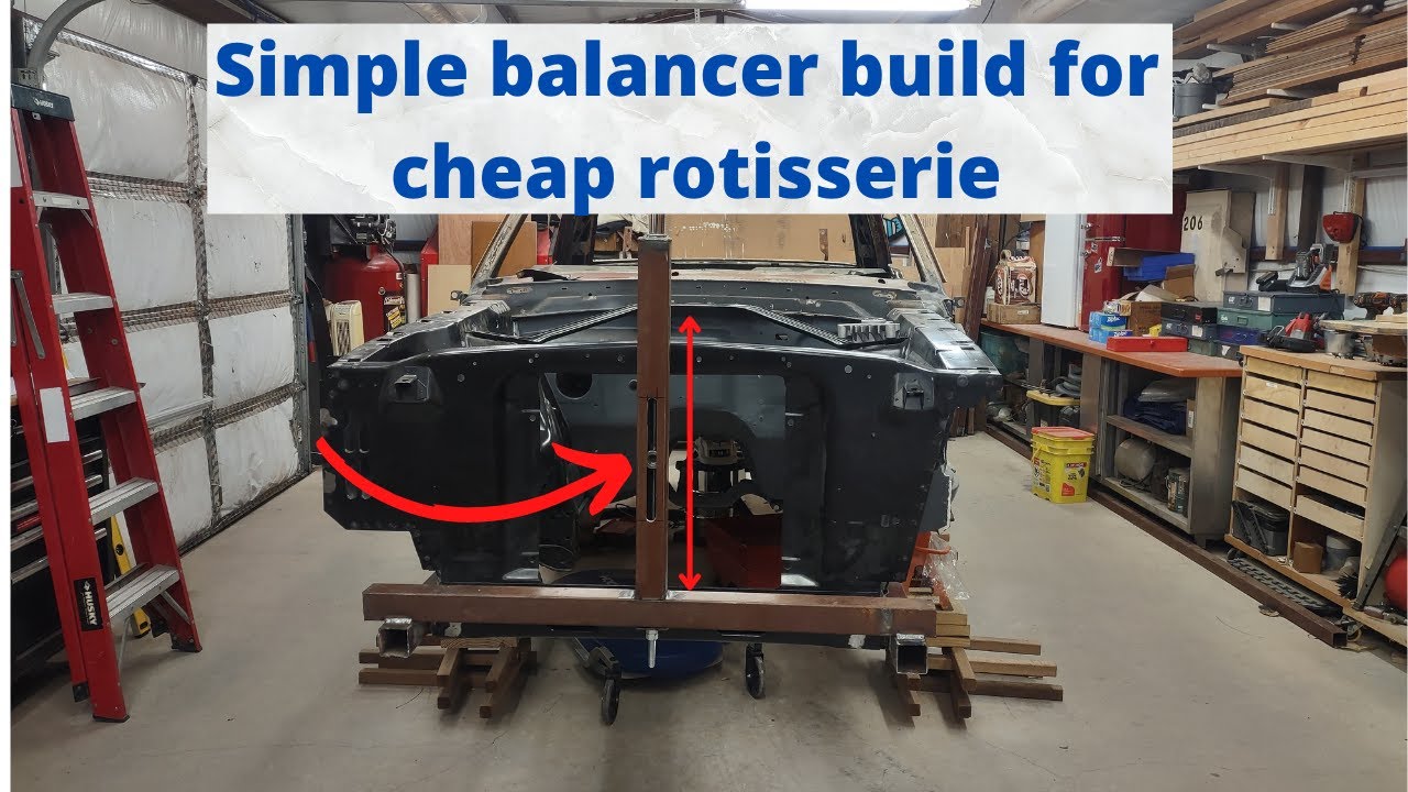 Cheap Mustang Rotisserie 2 C/G balancer build