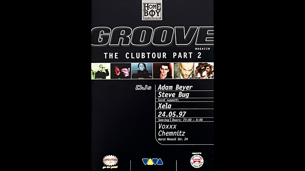 Adam Beyer - 24.05.1997 - Groove Magazin Clubtour Part 2