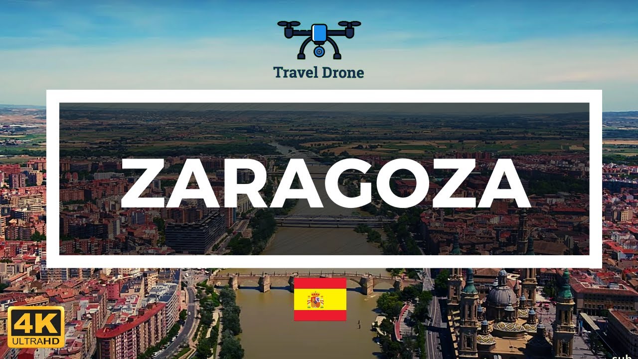 Zaragoza, Spain🇪🇸 by Drone 4K | Cinematic Drone Footage | Aerial View