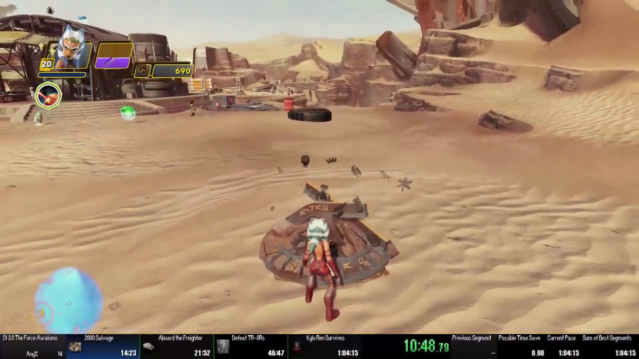 DI 3.0 Force Awakens Any% Speedrun in 1:02:40