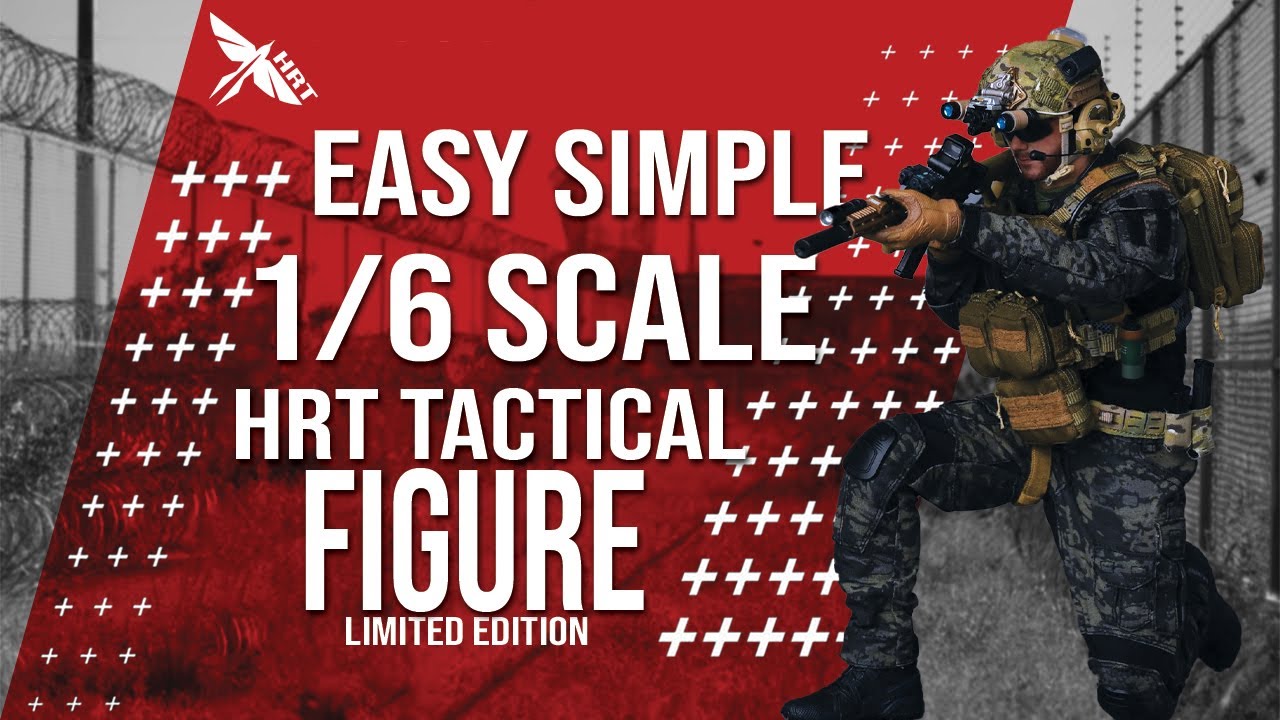 Easy Simple 1/6 Scale HRT Tactical Team Leader