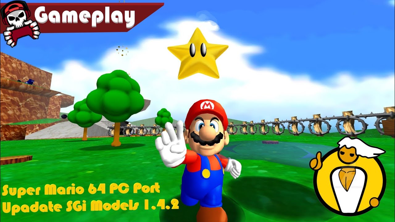 Super Mario 64 PC Port / Mods SM64 SGI Project - Render96 HD Model Pack v1.4.2