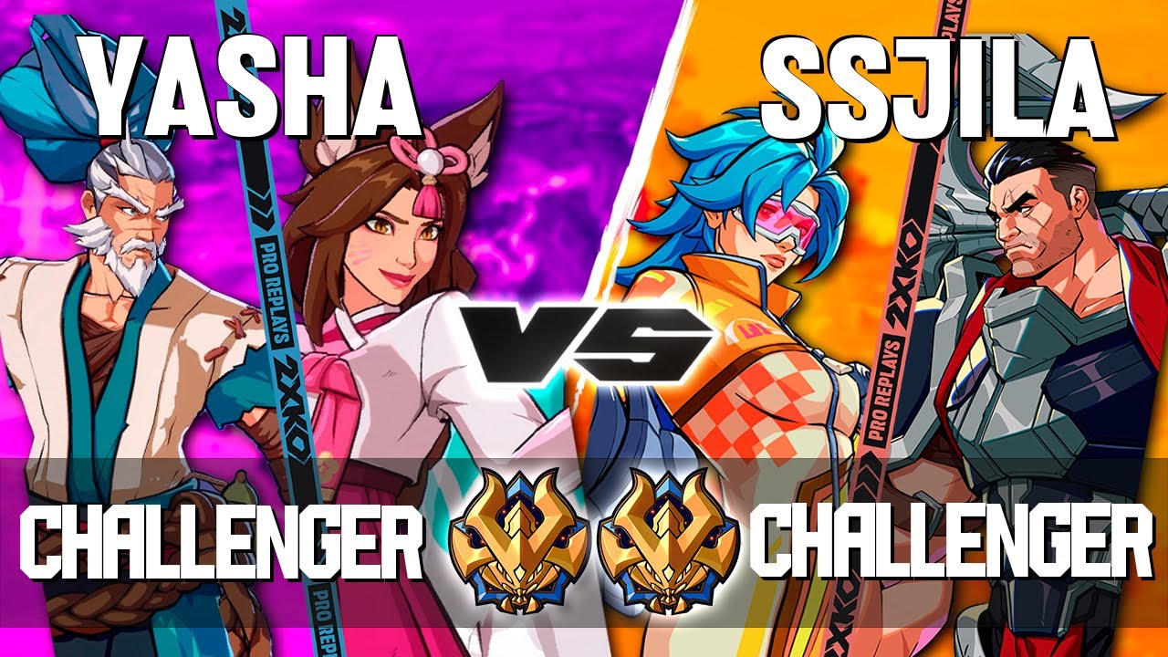 2XKO ▰ Yasha (Ahri-Yasuo) vs SSJILA (Vi-Darius) ▰ 2XKO Pro level replays