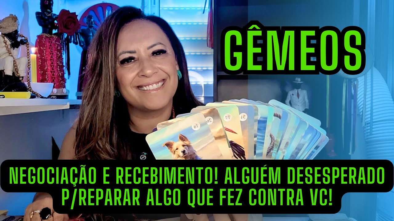 GÊMEOS ♊️ NEGOCIAÇÃO E RECEBIMENTO! ALGUÉM DESESPERADO PARA REPARAR ALGO QUE FEZ CONTRA VC!
