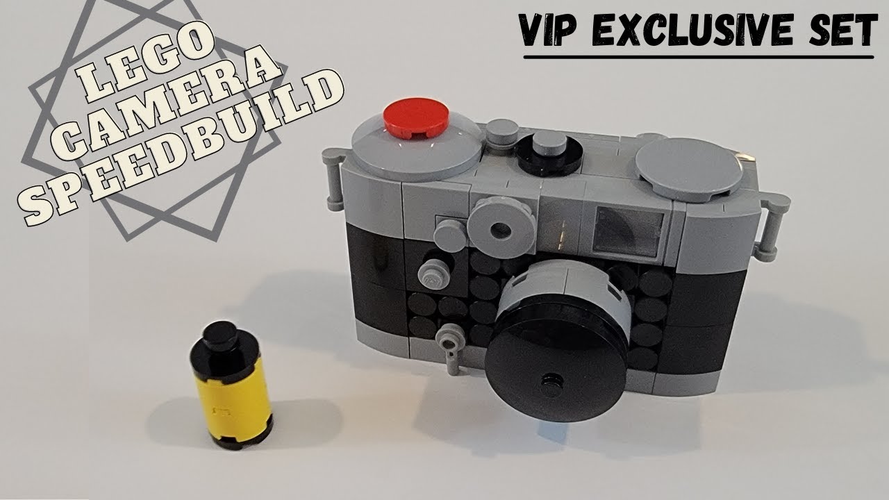 LEGO Camera - Exclusive VIP Set - Speed Build