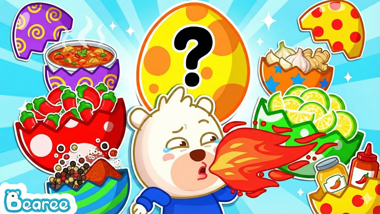 Olá Bearee⚡️ Gosto de Arco-Íris? Prepare-se para 5 Sabores Loucos! | Muito Riso