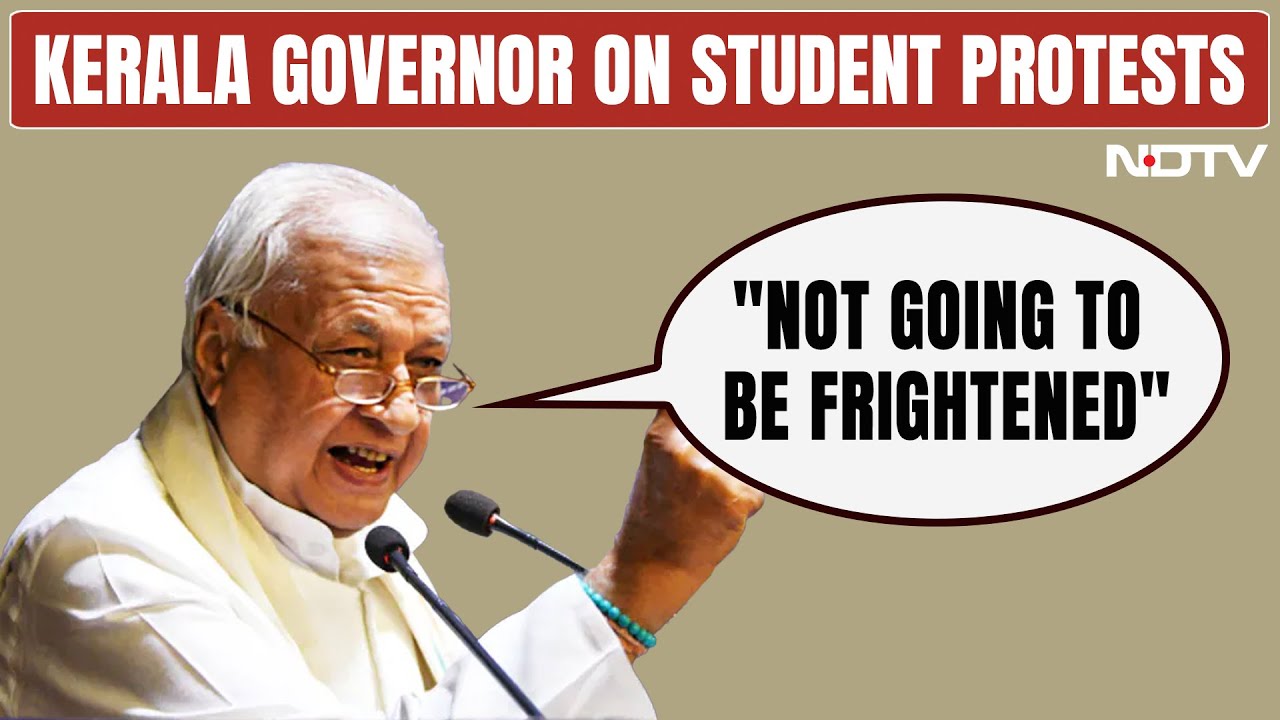 Kerala Governor On Student Group's Protest: 
